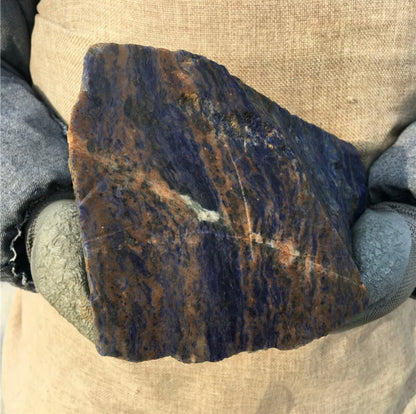 Natural Sodalite gemstone Boulder Rock