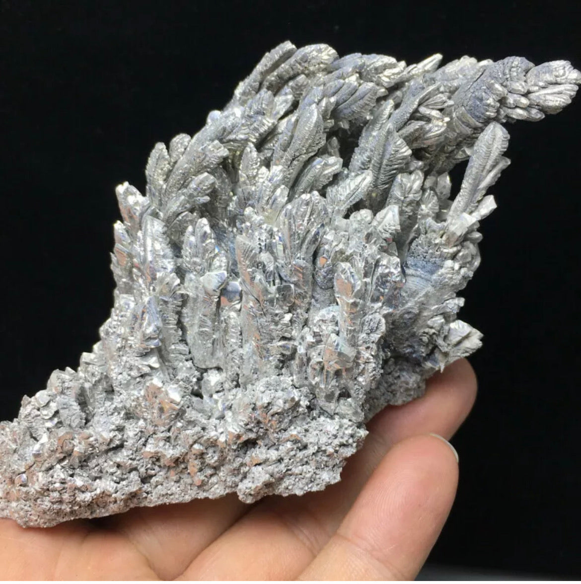 Natural Tibetan Silver Peru Argentite