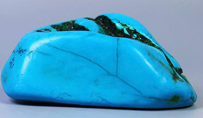 Blue turquoise gemstone rough stone Crystal mineral specimen