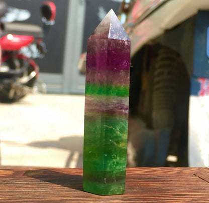 Natural Fluorite Wand