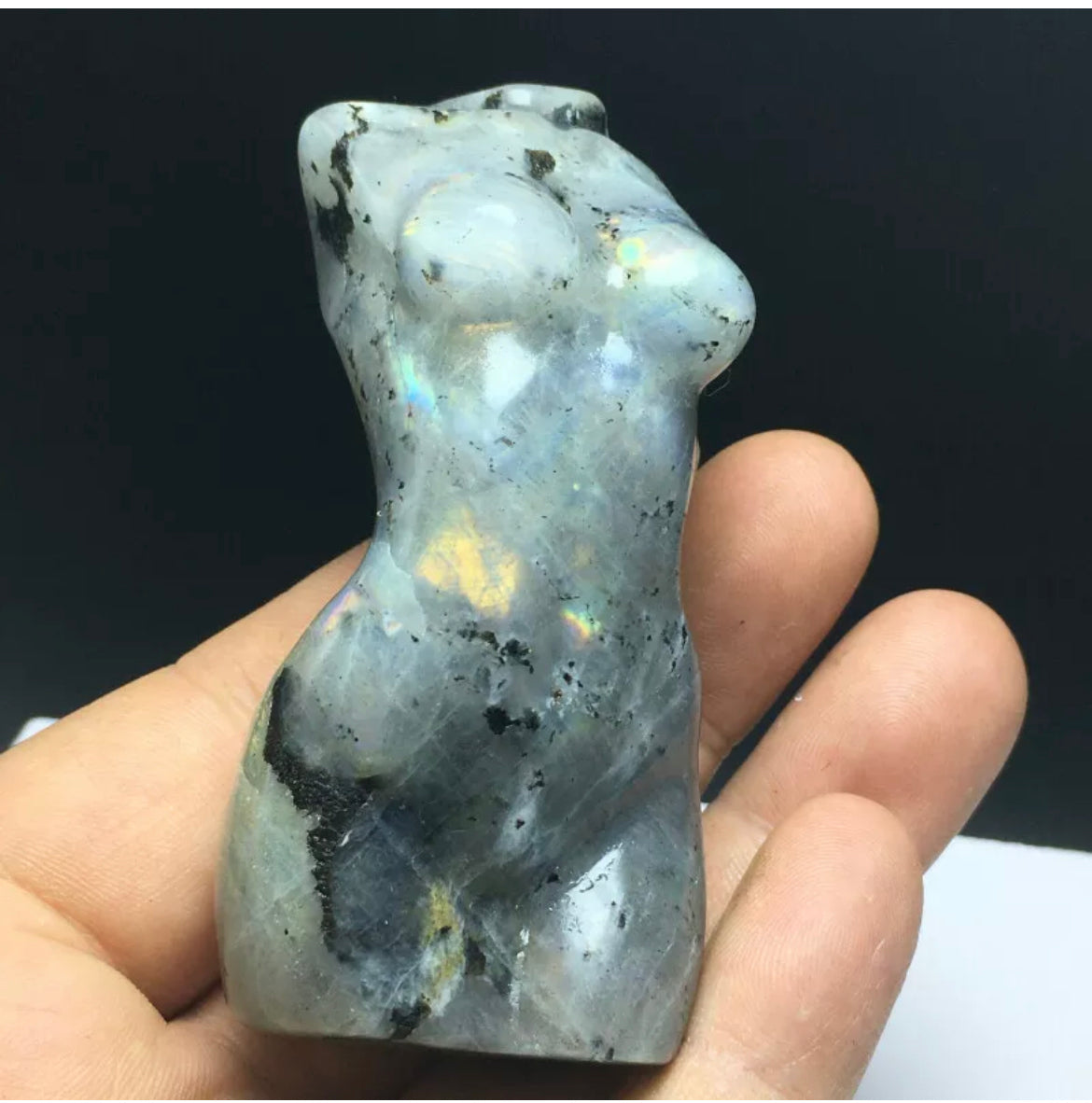 Natural Labradorite Female Body