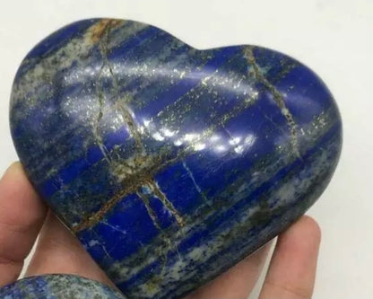 Natural Lapis Lazuli Heart