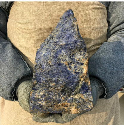 Natural Sodalite gemstone Boulder Rock