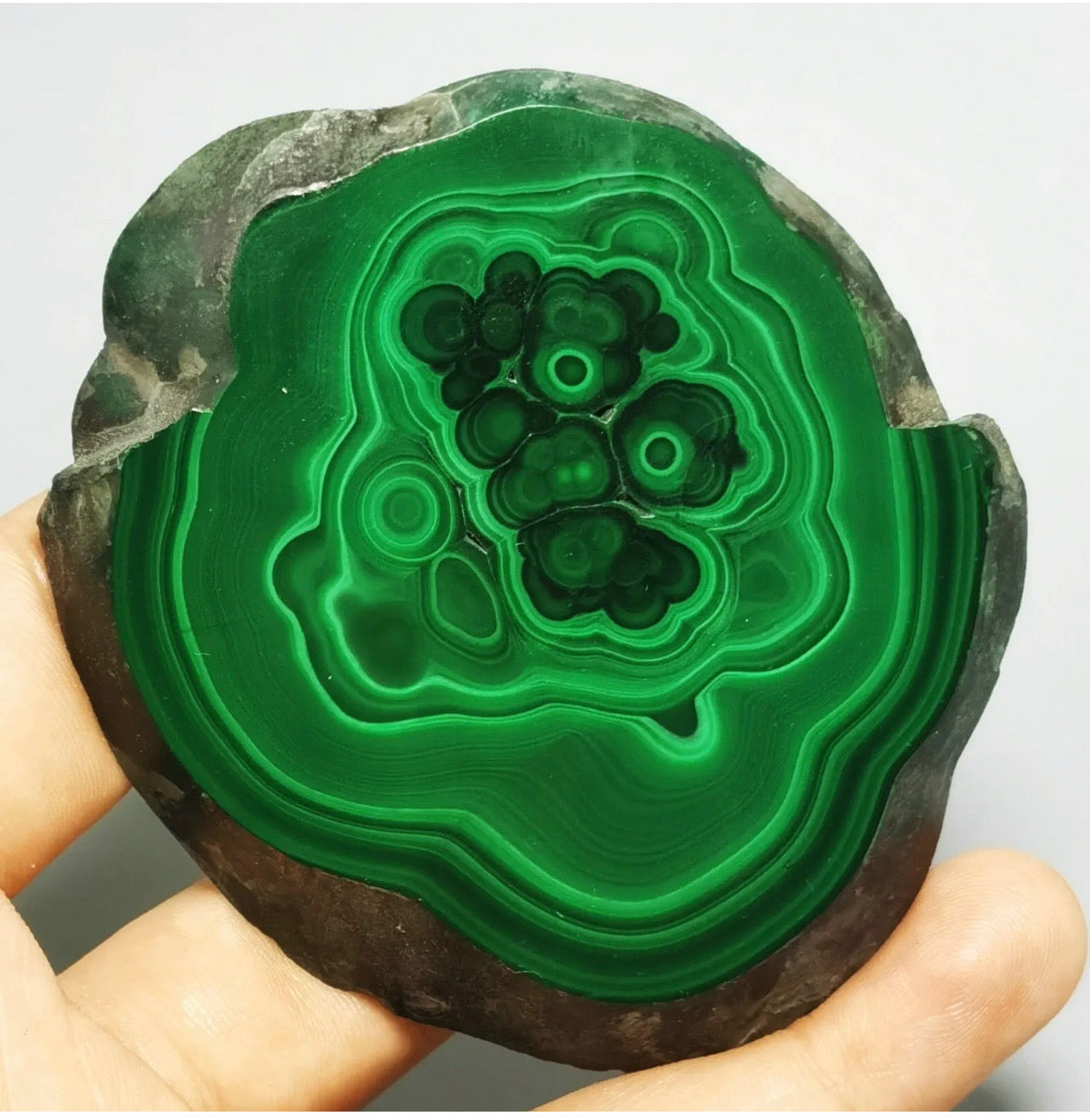 Natural Malachite Free Form semiprecious crystal gemstone reiki healing decor