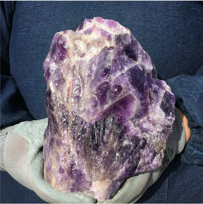 Natural Dreamy Amethyst Raw Stone