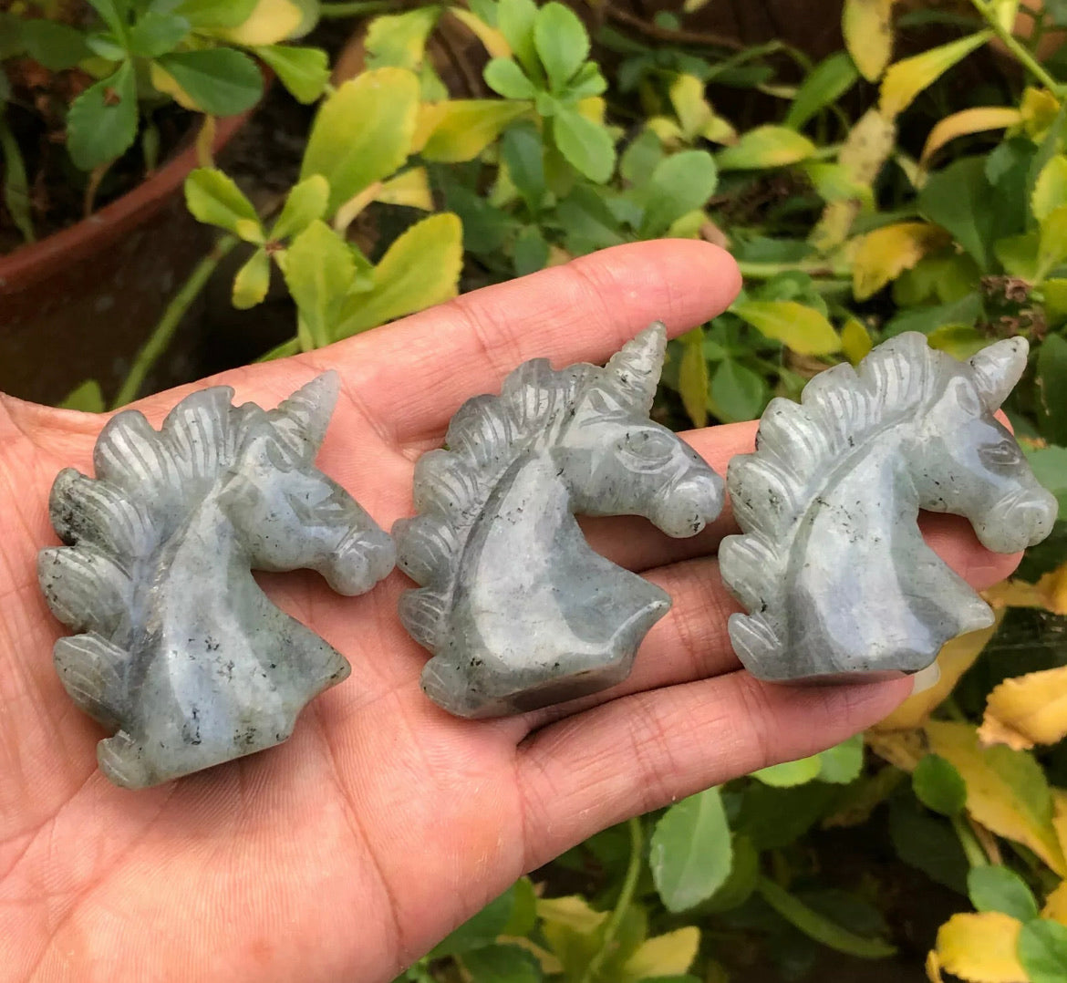 Natural Labradorite Unicorn