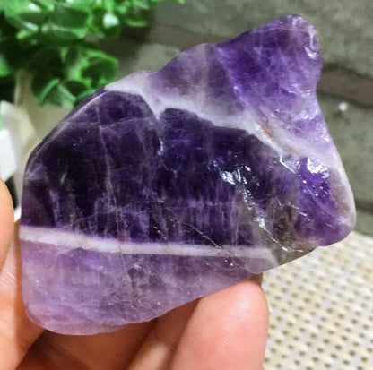 Natural Amethyst Raw Gemstone Rock