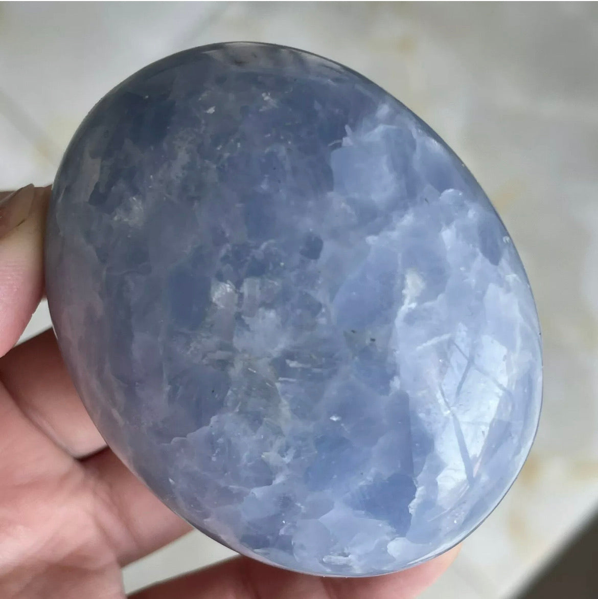 Natural Celestite Gemstone Specimen