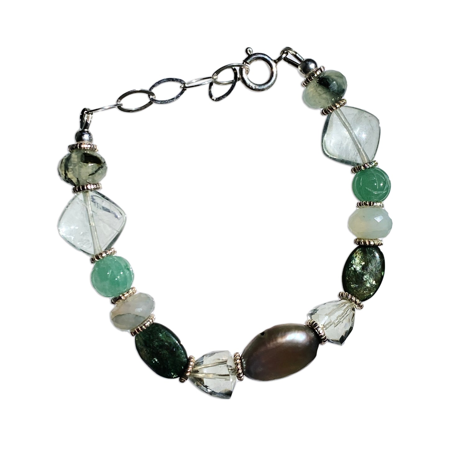 Get your green gemstones on, Bracelet