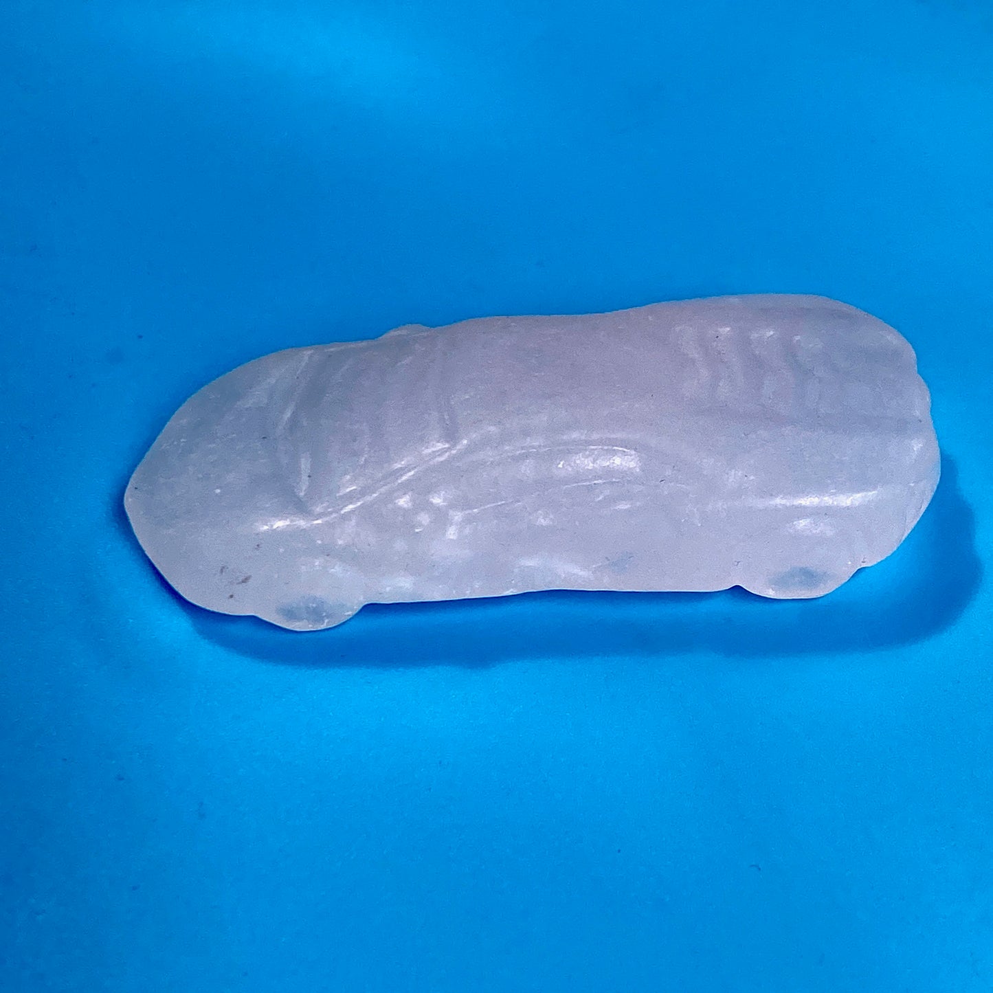 Natural Pink Jade Lamborghini Figurine