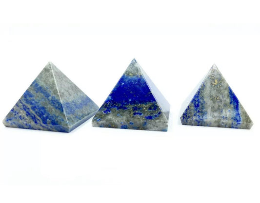 Natural Lapis Lazuli Crystal Pyramid