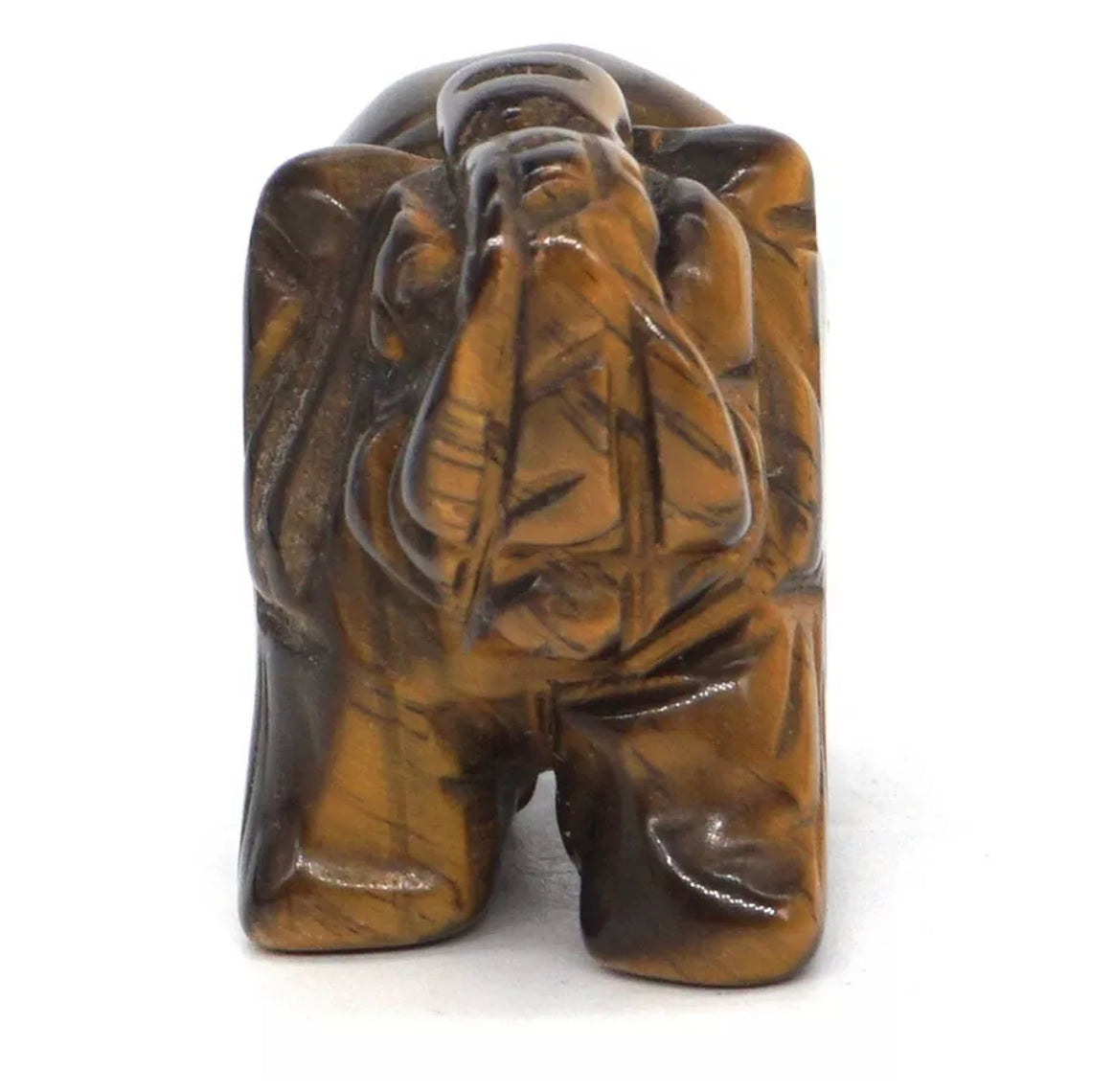 Natural Tiger Eye Gemstone Figurine