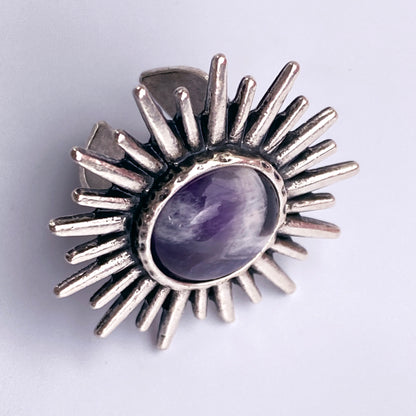 Amethyst Sun Ring