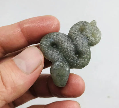 Natural Labradorite Snake