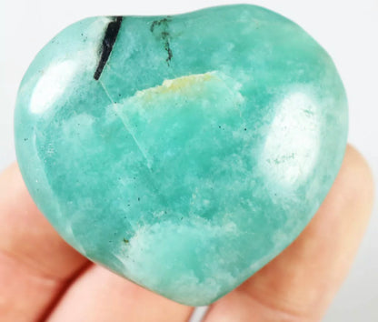 Amazing Unique Natural Amazonite Heart