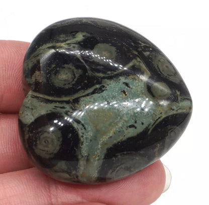 Natural Kambaba Jasper Heart