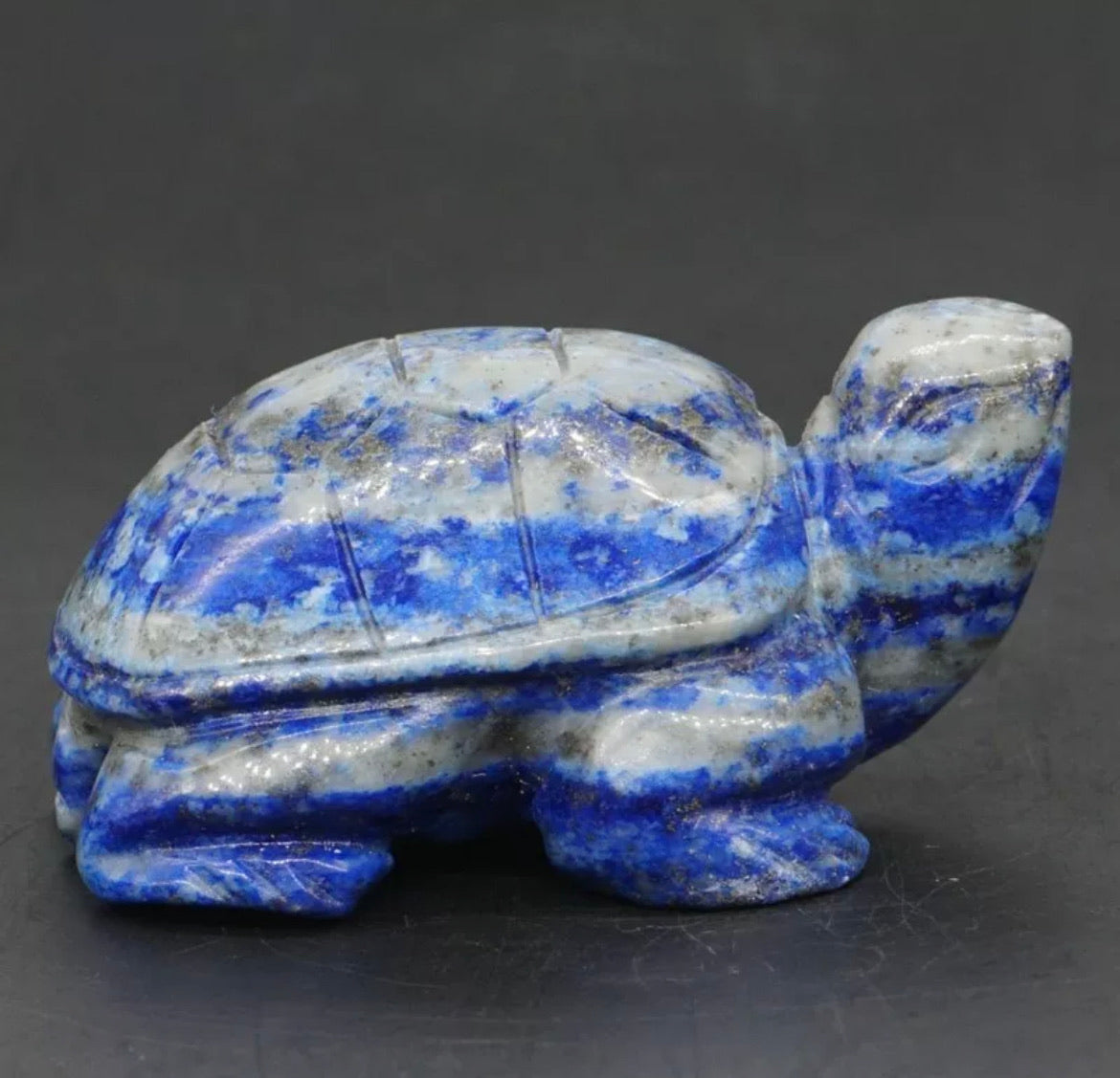 Natural Lapis Lazuli Turtle