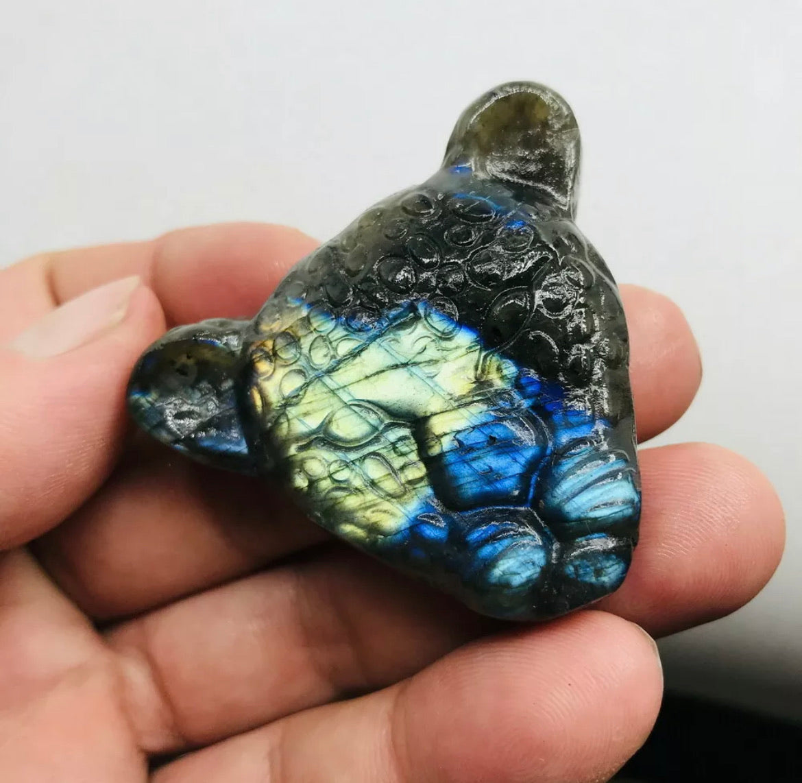 Natural Labradorite Leopard