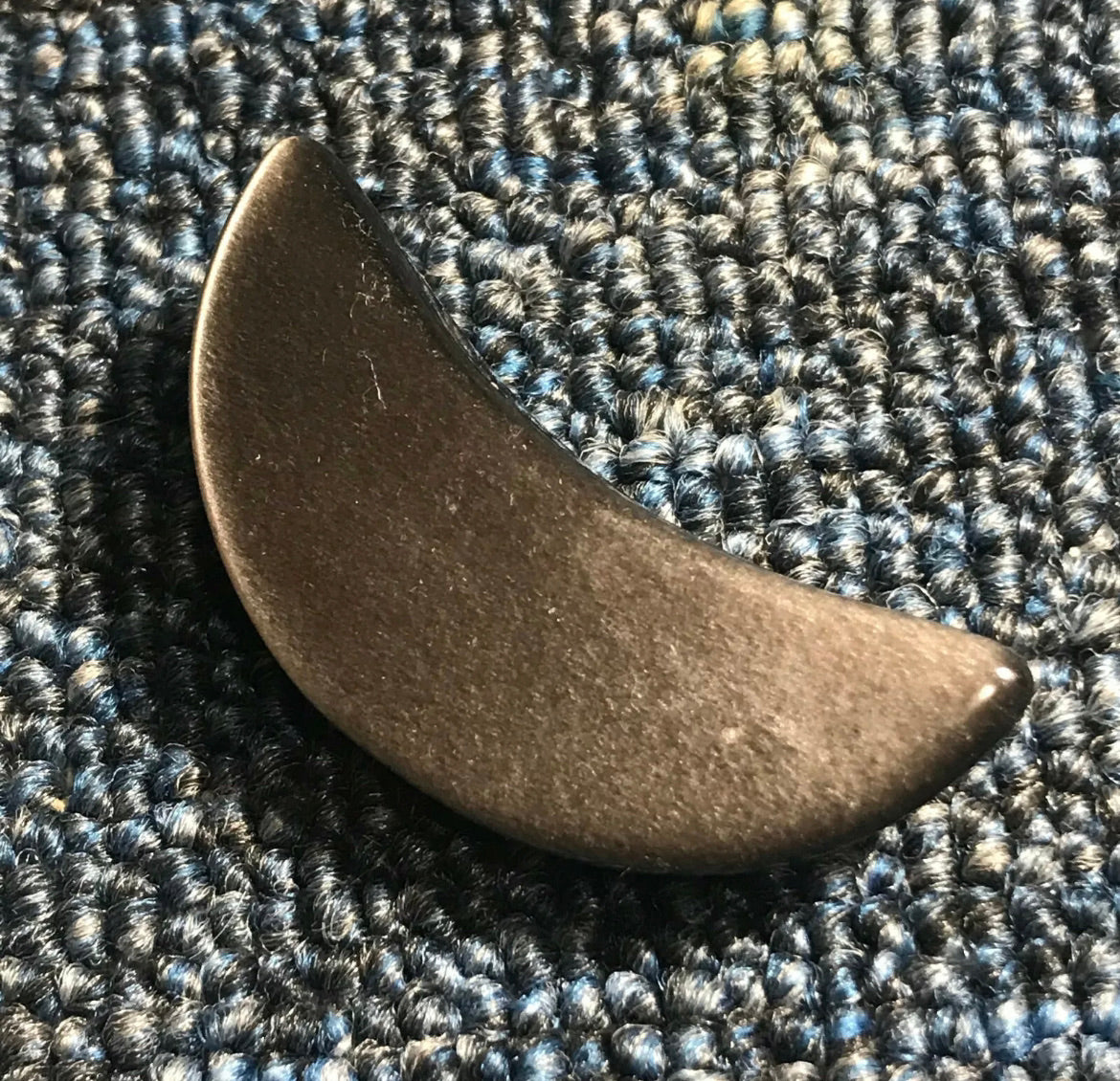 Natural Silver Obsidian Moon