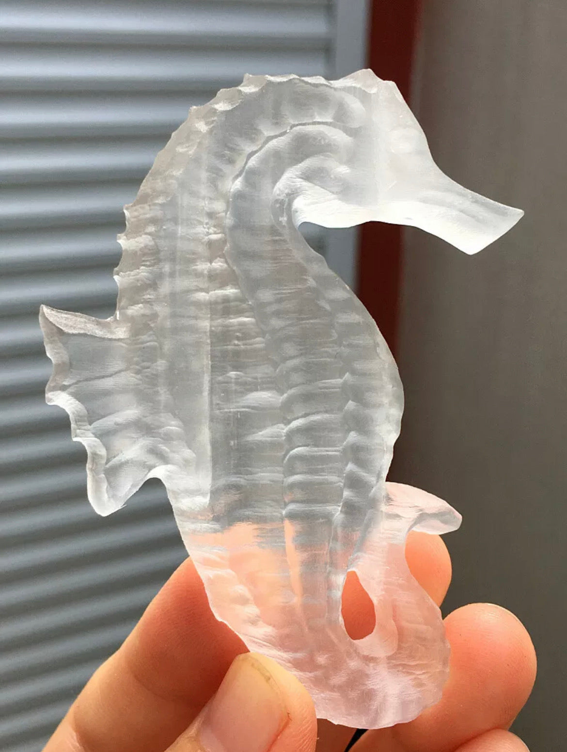 Natural Selenite SeaHorse