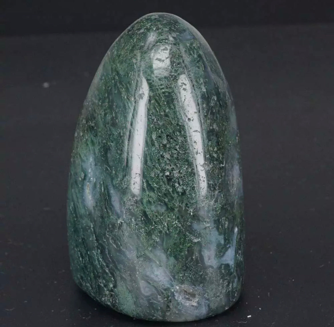 Natural Green Moss Agate