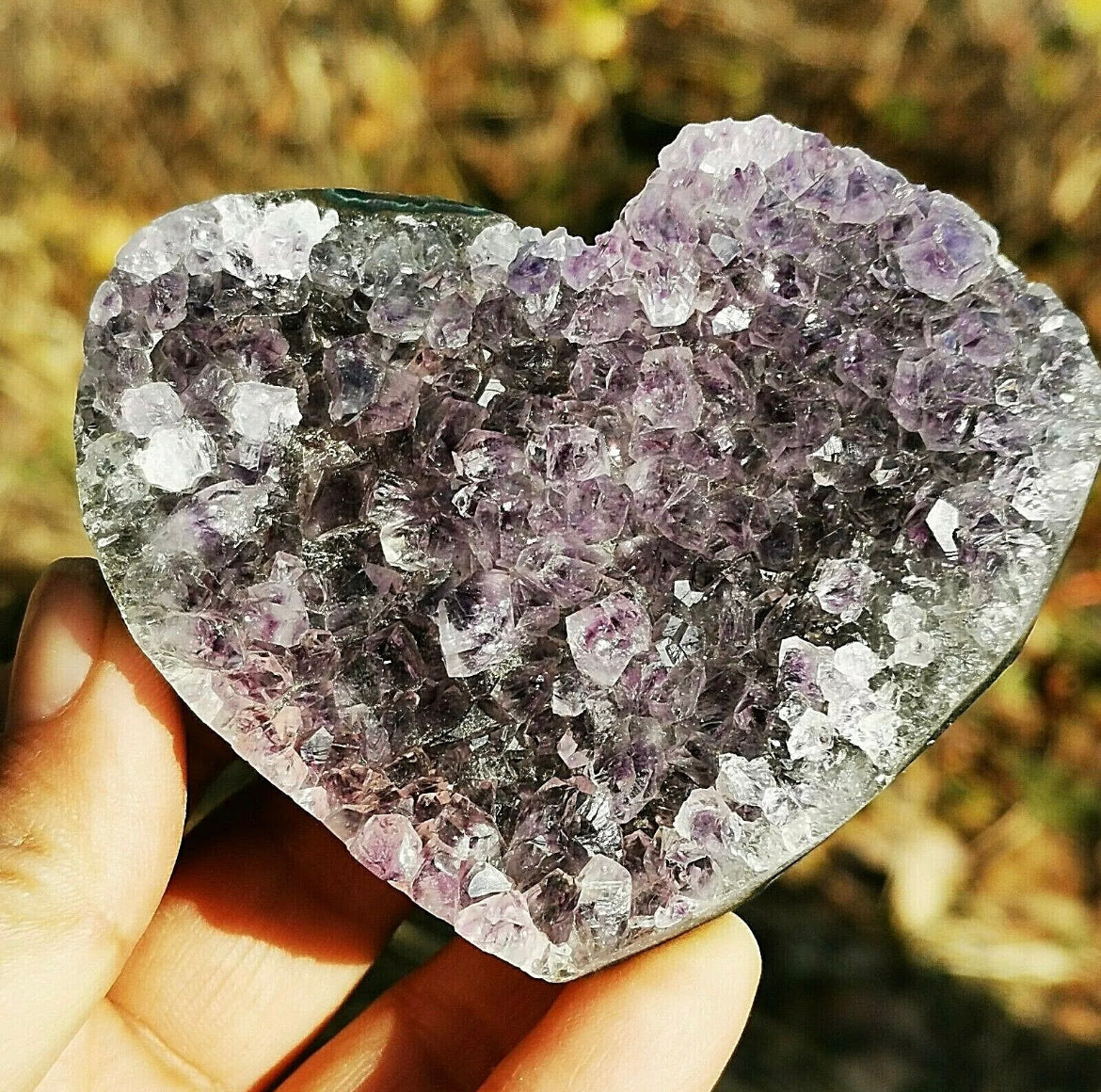 Uruguayan Amethyst gemstone Geode Clusters