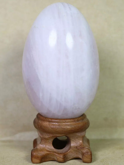 Natural Rose Quartz Egg Gemstone