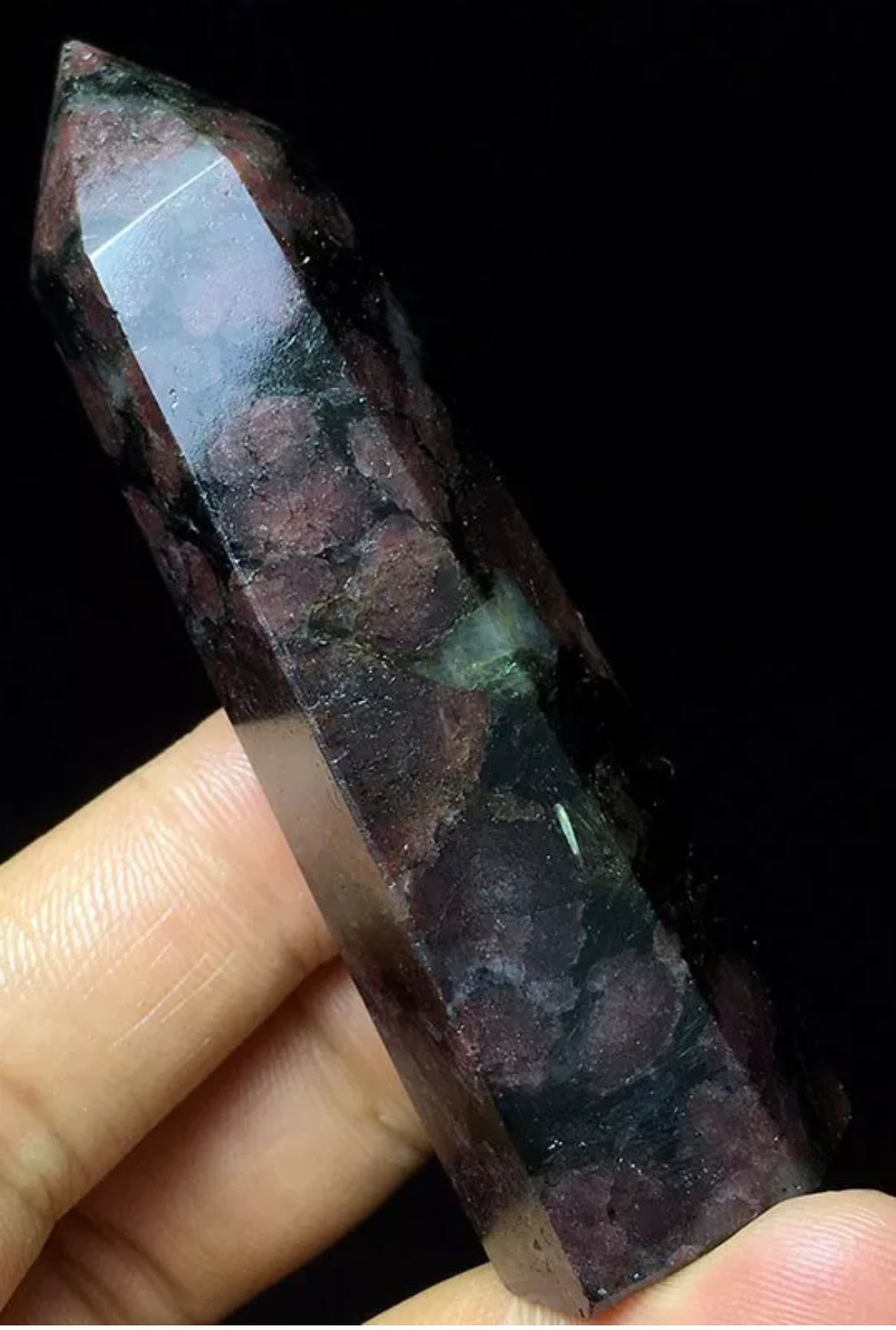 Natural Garnet Wand