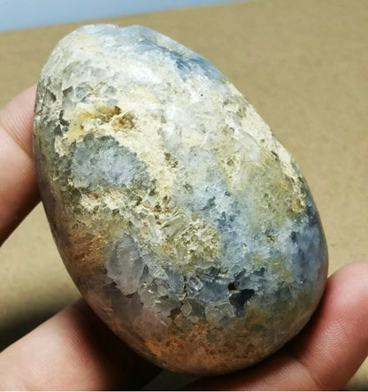 Rare Top Grade Gorgeous Sky Blue Celestite Geode