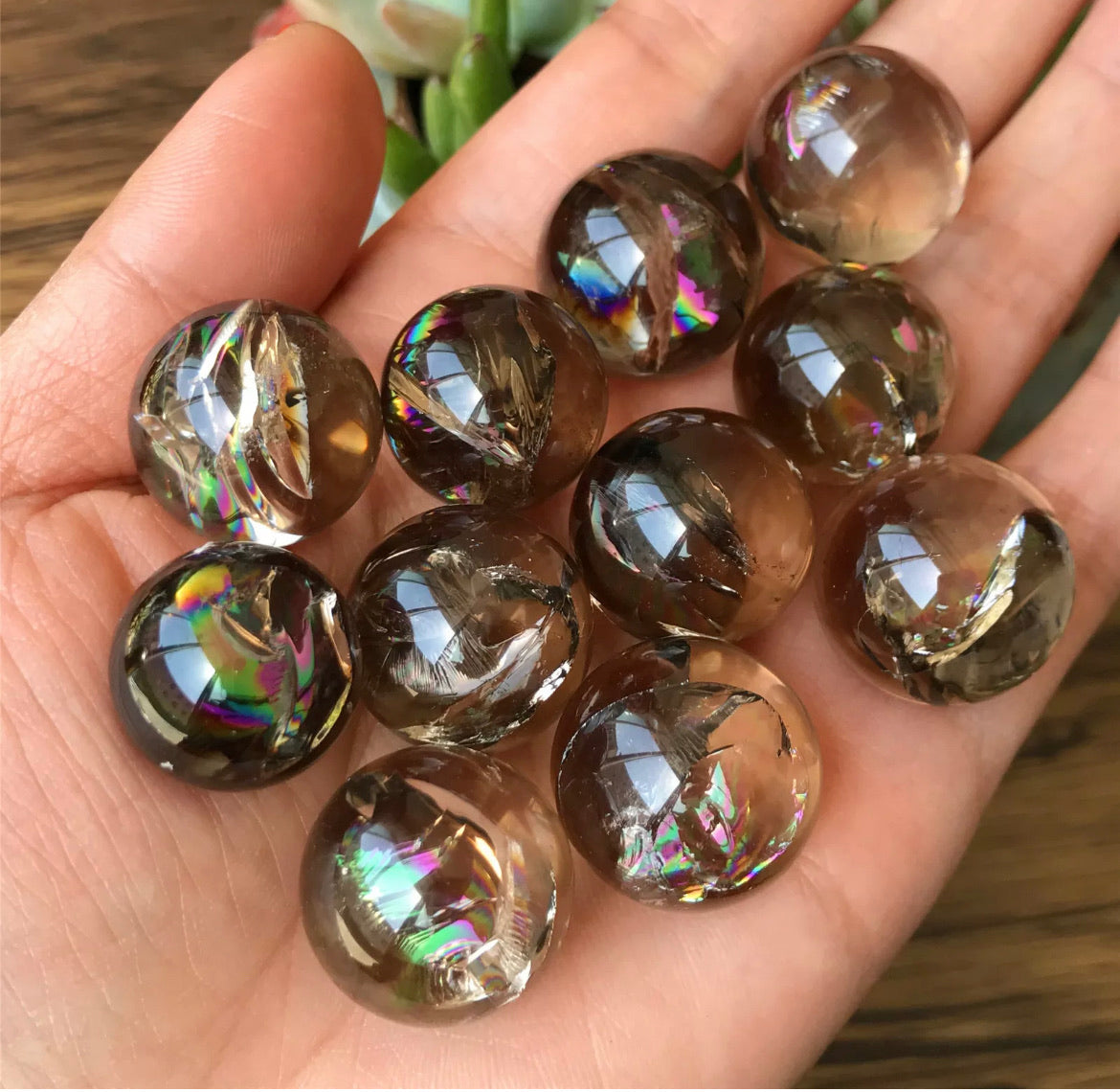 Natural Rainbow Smoky Quartz