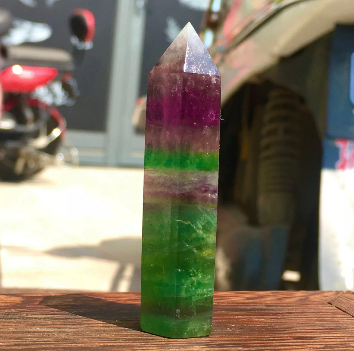 Natural Fluorite Wand