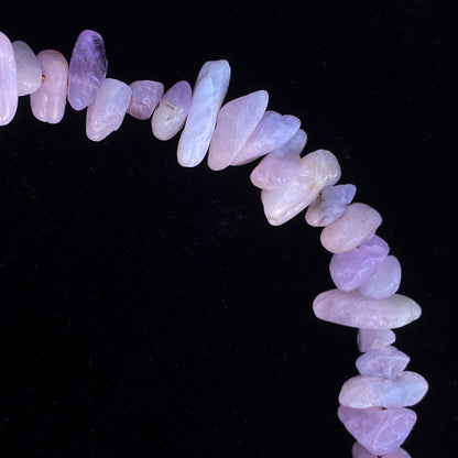 Kunzite and Quartz Necklace