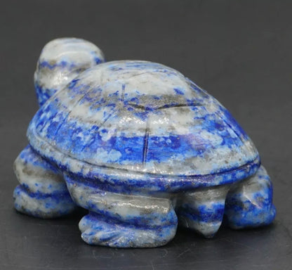 Natural Lapis Lazuli Turtle