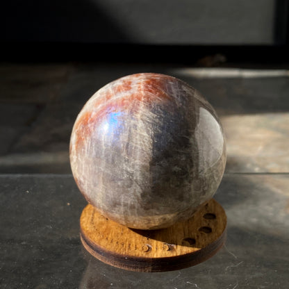 Moonstone gemstone Sphere