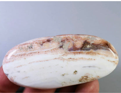 Natural Ocean Jasper Gemstone Palm Stone