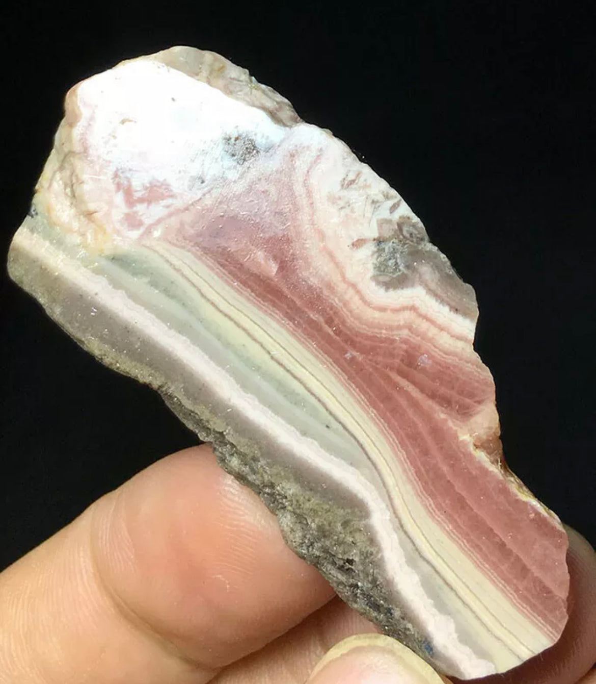 Rhodochrosite Gemstone Crystal