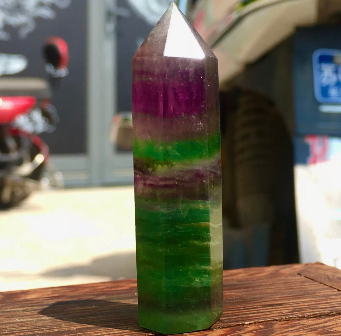 Natural Fluorite Wand