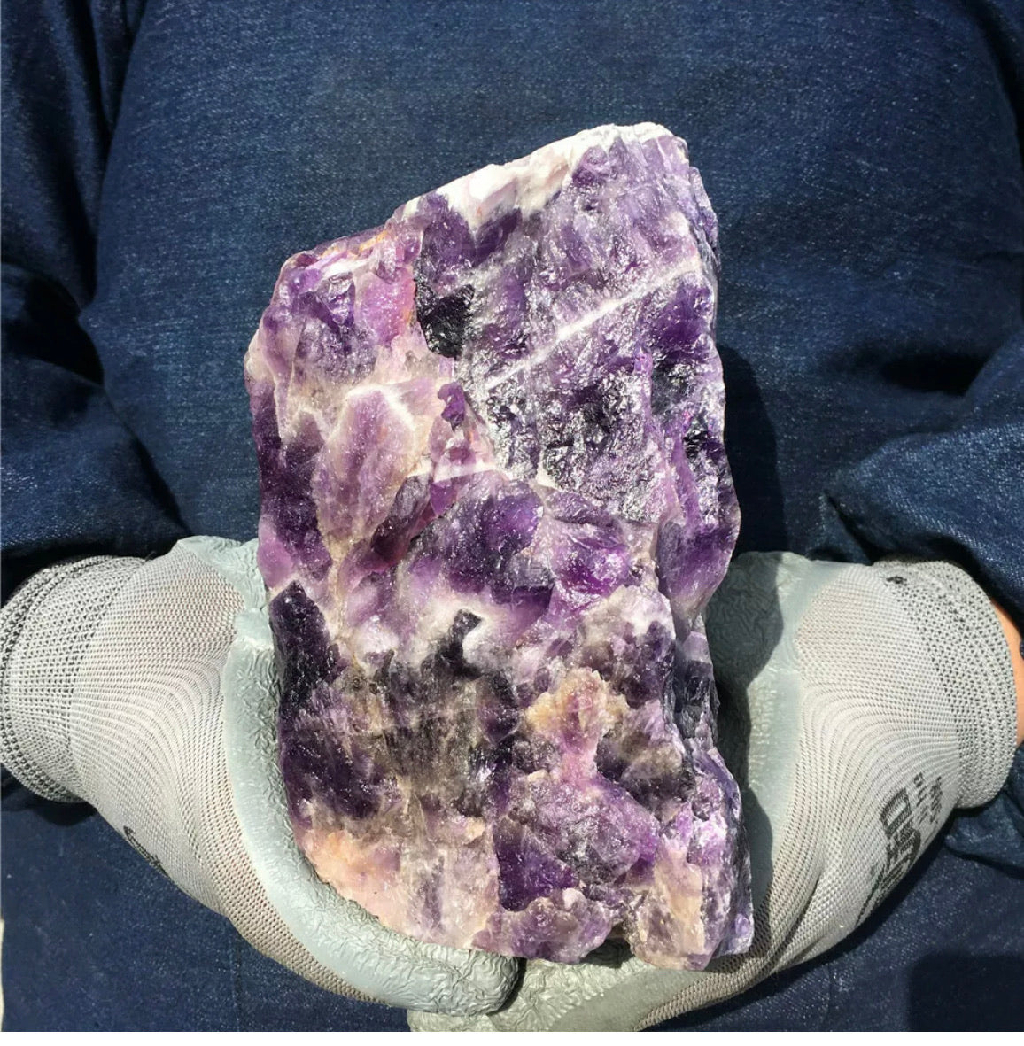 Natural Dreamy Amethyst Raw Stone