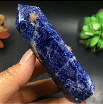 Natural Sodalite Wand