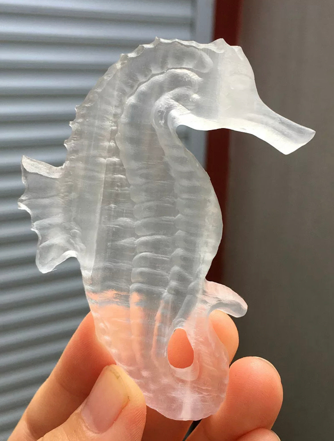 Natural Selenite SeaHorse