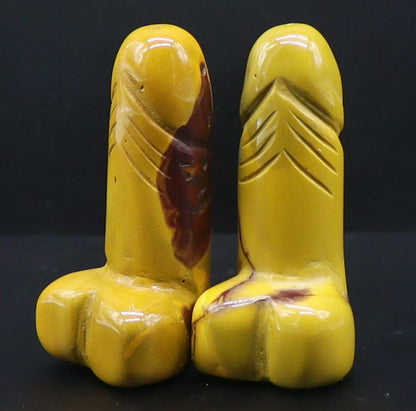 Natural Mookaite Gemstone Penis Figurine