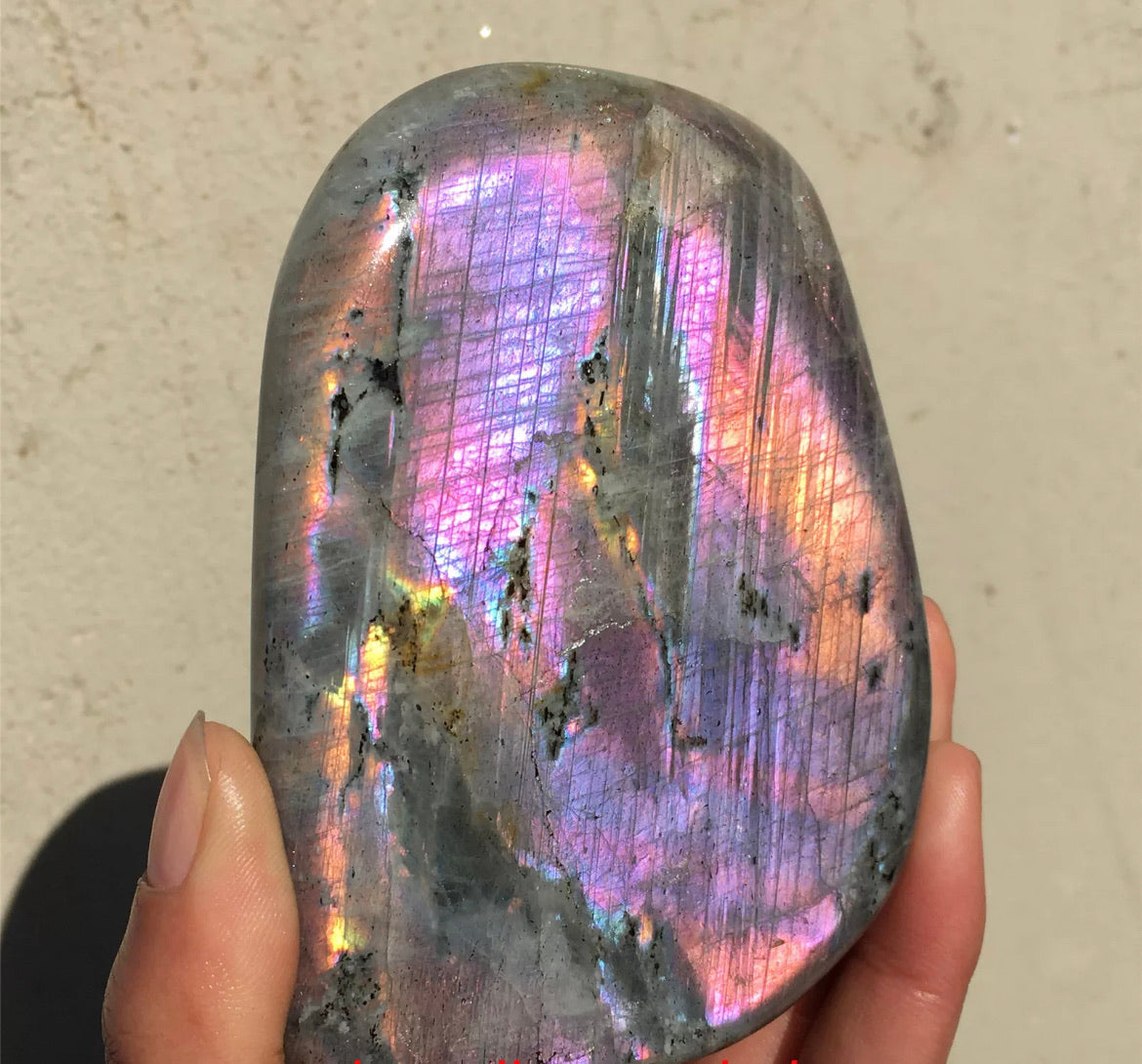 Natural Purple Spectrolite Labradorite