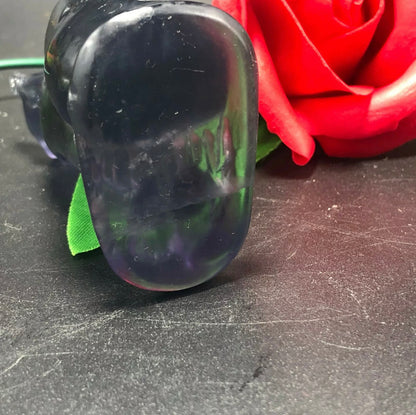 Fluorite Kitty Cat Figurine