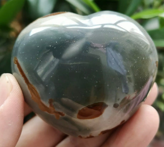 Natural Energy, Sea Stone Ancient Rock carved Heart-shaped