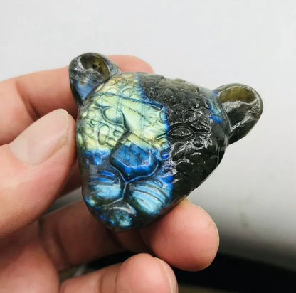 Natural Labradorite Leopard