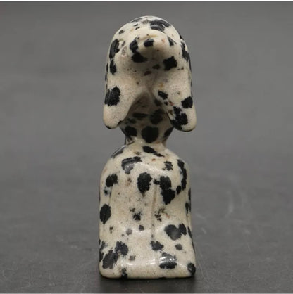 Natural Dalmatian Jasper Dolphin