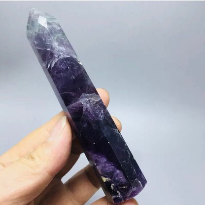 Natural Fluorite Wand/Tower/Obelisk