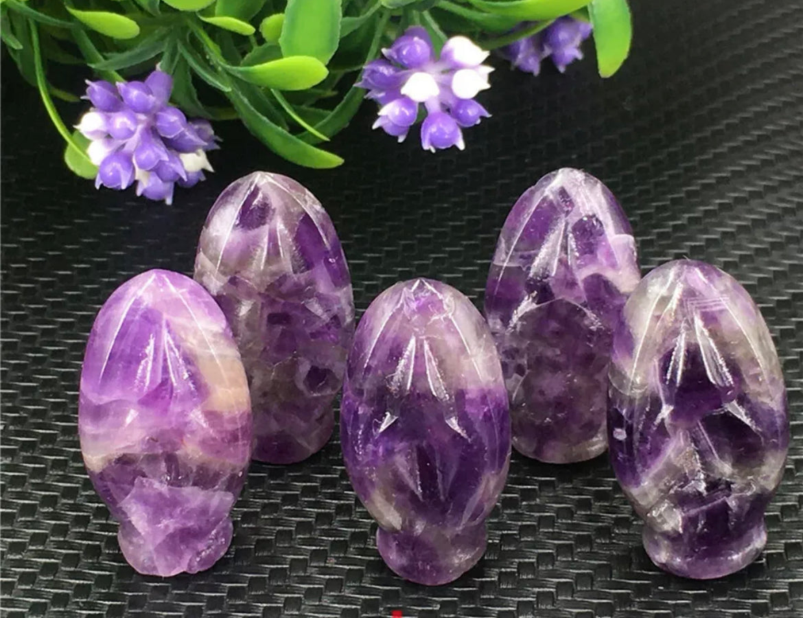 Amethyst Vagina Figurine