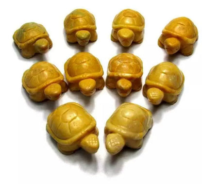 Natural Yellow Jasper Turtle