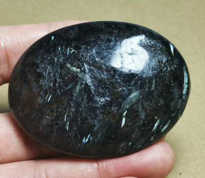 Natural astrophyllite Palm Rock